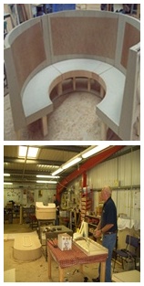 Inside Woodhouse Contract Furnishers Manufacturing Unit in Sheffield South Yorkshire